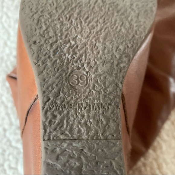 Mercanti Fiorentini Over the Knee Leather Boots Hidden Heel made in Italy 8 (39) - Picture 8 of 11